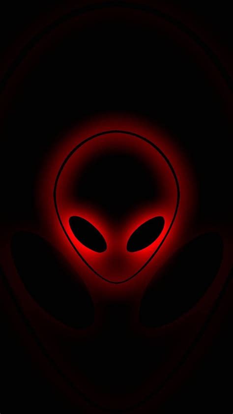 Alien Red Aesthetic Alien Black Hd Phone Wallpaper Pxfuel