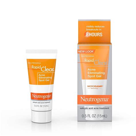 Neutrogena Rapid Clear Acne Eliminating Spot Treatment Gel With Witch
