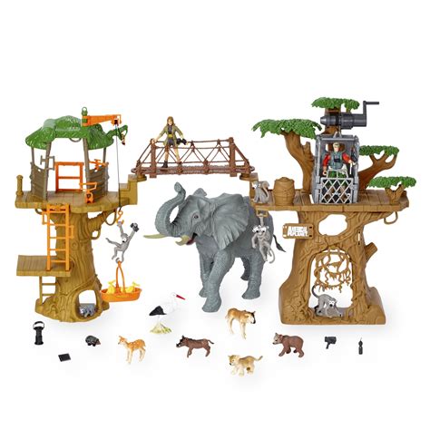 Cool Animal Planet Safari Treehouse Playset References