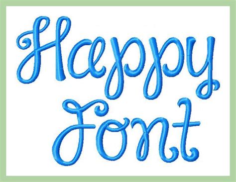 Happy Font Bling Sass And Sparkle