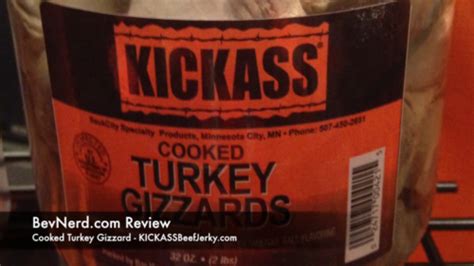 BevNerd Snack Review KICKASS Pickled Turkey Gizzard