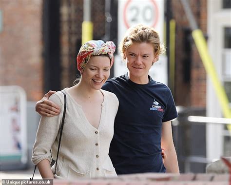 Thomas Brodie Sangster Puts On A Loving Display With Girlfriend Talulah