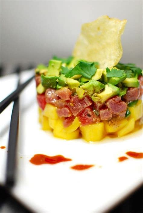 Tuna Tartare Fish And Chips With A Twist Culinary Musings Culinary