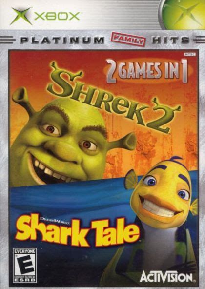 Shrek 2 Shark Tale Platinum Hits Bundle Xbox On Core