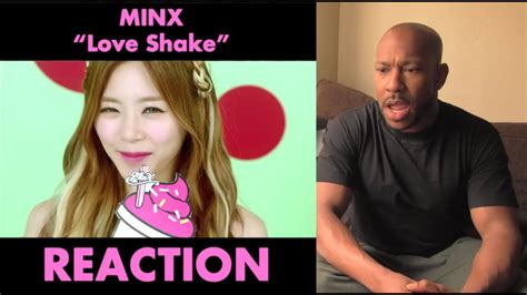 밍스 MINX Love Shake MV Reaction YouTube