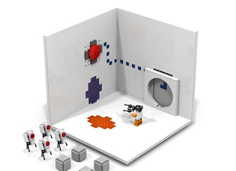 Lego Ideas Portal 2 Test Chamber