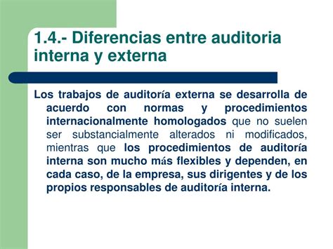 Principales Diferencias Entre Auditor A Interna Y Auditor A Externa Riset