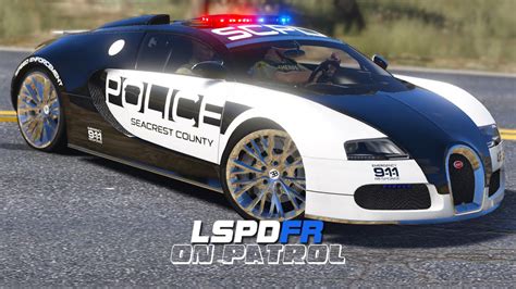 Lspdfr Day 317 Police Bugatti Veyron Youtube