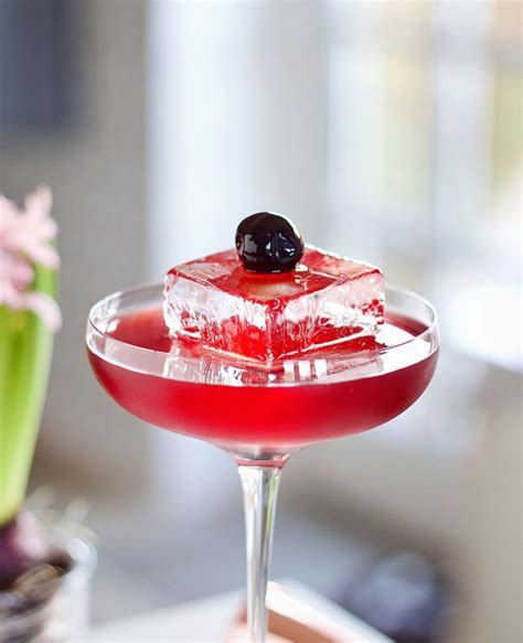 Cherry Rum Cocktail By Thecocktailblog Quick And Easy Recipe The