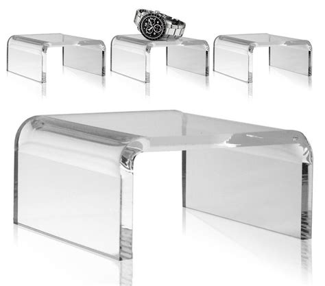 Display Risers Acrylic Display Stands Vanity Organization Small Plates Makeup Vanity