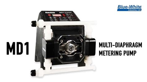 The Md1 Multi Diaphragm Metering Pump Blue White Industries
