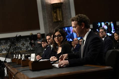 Meta Tiktok And Other Social Media Ceos Testify Before Us Senate