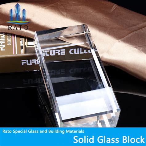 Glass Bricks Factory For Home House Decoration Solid Glass Block Buy