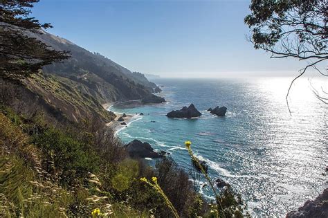 West Coast Sea Coastal Natural View Mountains Landscape