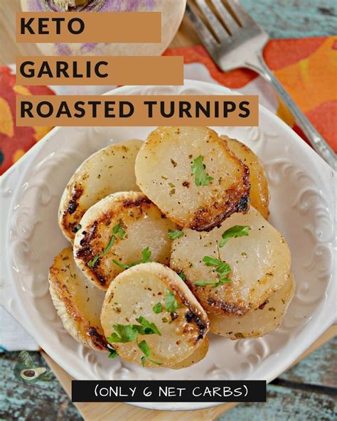 Keto Garlic Ranch Roasted Turnips Recipe Keto Side Dishes Roasted