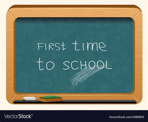 Blackboard Royalty Free Vector Image Vectorstock