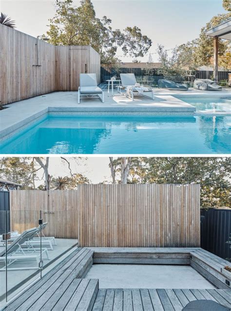 This Backyard Was Transformed Into A Small House With A Swimming Pool Contemporist Backyard