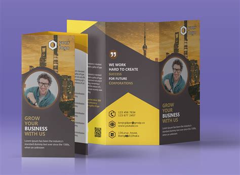 Trifold Corporate Brochure On Behance