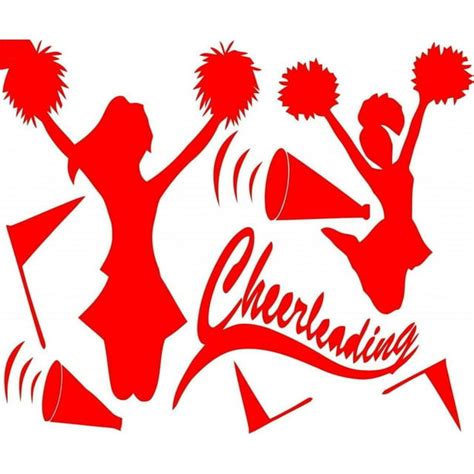 Cheerleading Wall Decal Picture Art Image Design Coloras Seen