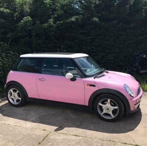 Mini Cooper Rare Pink Automatic 16 51 Reg Mot February 2021 In
