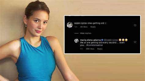 Ellen Adarna Claps Back At A Netizen Saying ‘shes Getting Old Push