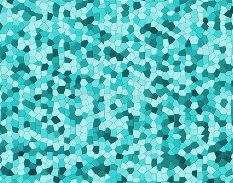 Tile Pattern Irregular Turquoise Stock Illustration Illustration Of