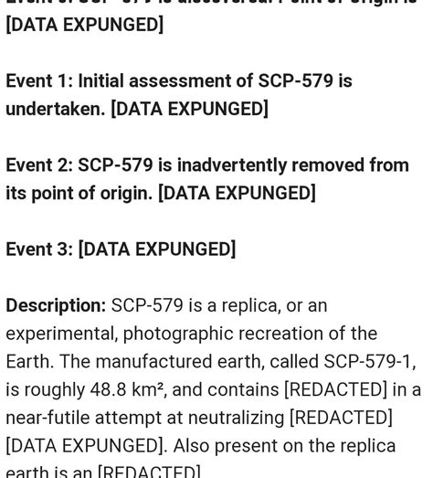 What Is Scp 579 Know It Info