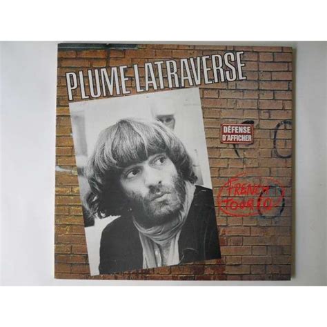 French Tour 80 De Plume Latraverse 33t Gatefold Chez Platine Ref