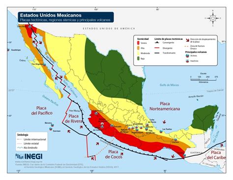 Mapa De Placas Tectonicas De Mexico D Images And Photos Finder