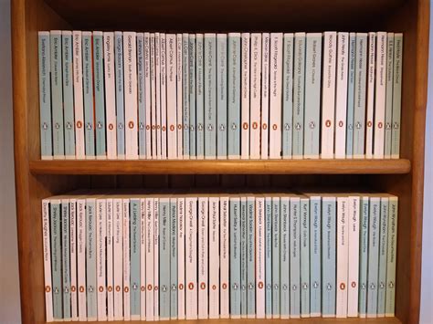 My collection of Penguin Modern Classics : bookshelf