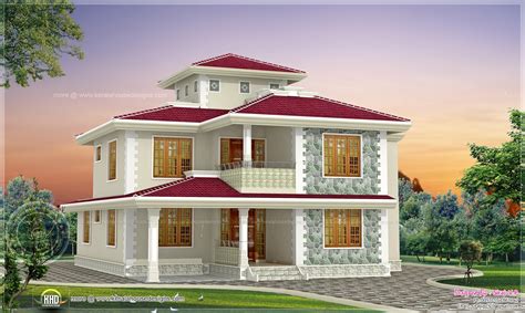 North Indian Style Minimalist House Exterior Design Kerala House Design