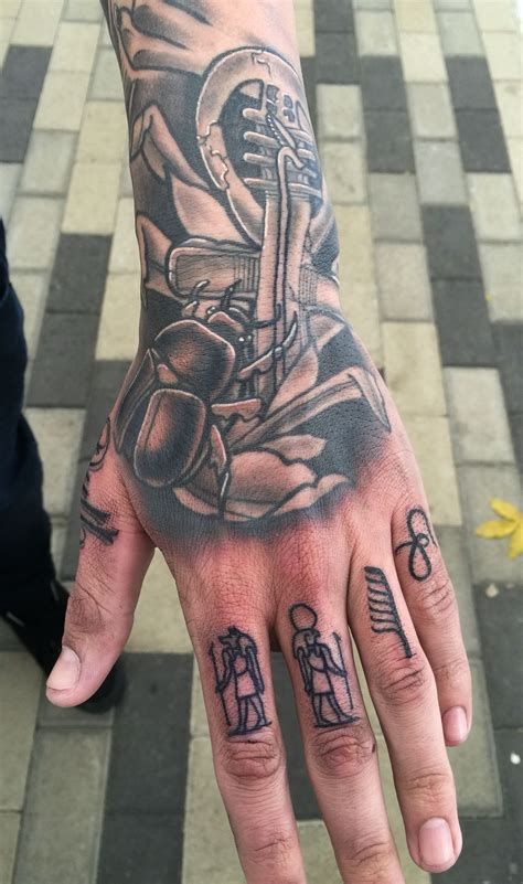 Check spelling or type a new query. Egyptian hand tattoo black and grey | Tattoos by Samantha ...
