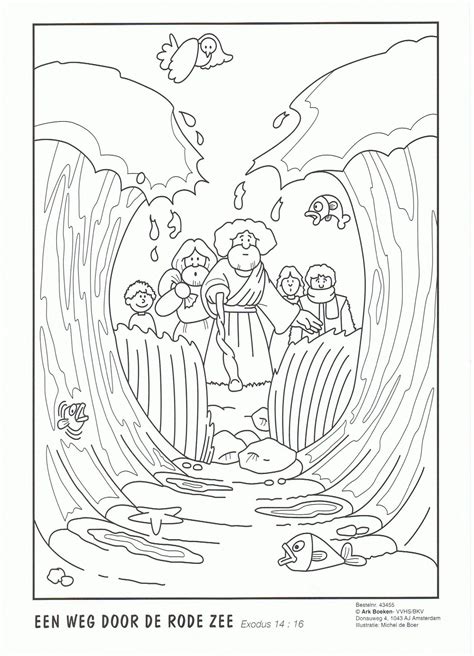 Moses And The Red Sea Printables