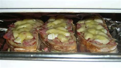 Tartines Au Bacon Et Trois Fromages Irresistibles Id E Recette