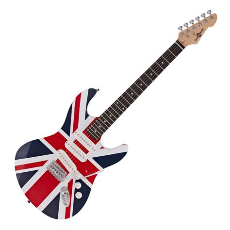 La Electric Guitar By Gear4music Union Jack At Gear4music