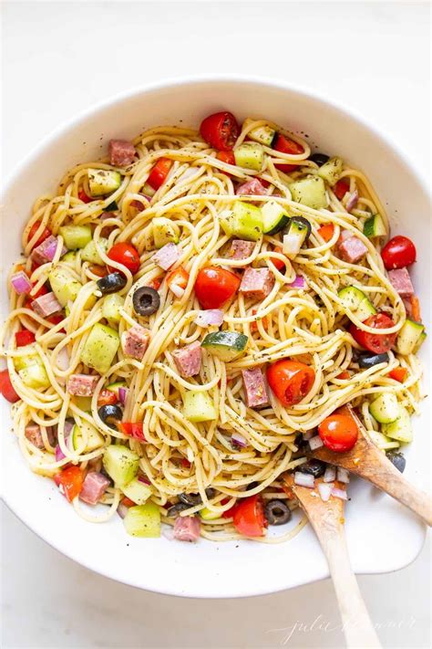 Spaghetti Salad Is An Incredibly Flexible Fast Pasta Salad Recipe That