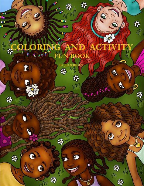 A List Of Coloring Books That Feature Black Characters Books For