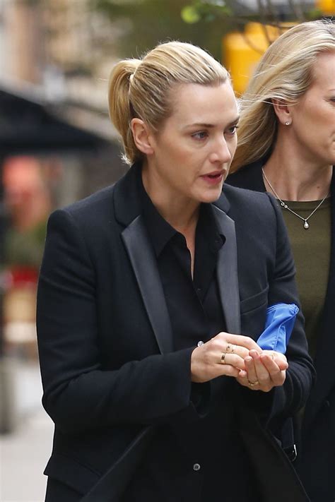 Find the most about her here. KATE WINSLET Leaves Her Hotel in New York 10/05/2015 - HawtCelebs