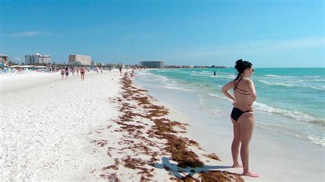 Siesta Key Beach Sarasota Florida Walking Tour Youtube