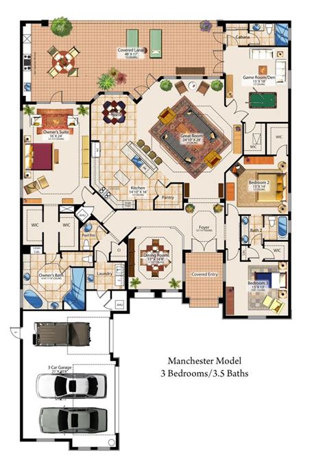 For a large, playable house, we will need the perfect floor plan. Chapter 1 : The house will not be able to be built without ...