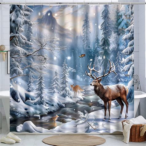 Transform Your Bathroom into a Winter Wonderland with our Enchanting