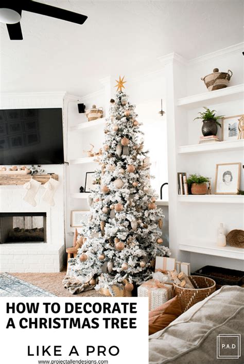 How To Decorate A Christmas Tree Like A Pro • Project Allen Designs