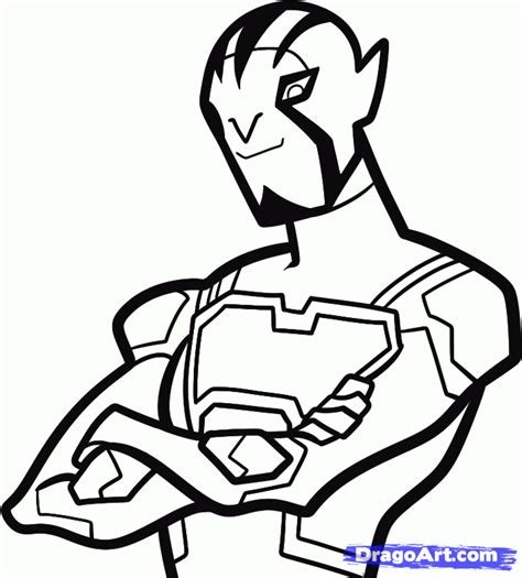 Omnitrix Ben 10 Coloring Pages Coloring And Drawing