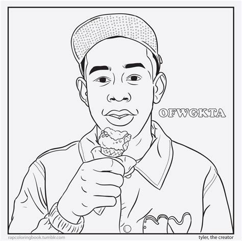 Tyler The Creator Coloring Books Music Artwork Art Diary