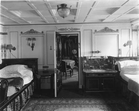 Cabin C 55 Later B 55 On Olympic C 57 On Titanic In The Empire Style Bedroom Suite Rms