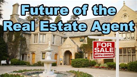 As a real estate agent, you need to be licensed through a brokerage firm. The future of Real Estate: Are Real Estate Agents becoming ...