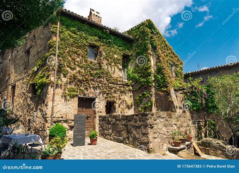 Medieval Village Of Civita Di Bagnoregio Italy Editorial Stock Photo