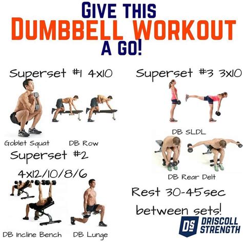 Gain Muscle Mass Using Only Dumbbells With Demonstrated Exercises GymGuider Com Dumbbell