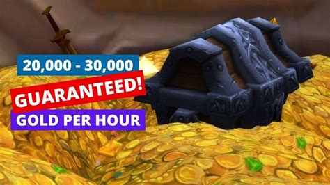 20 000 30 000 Guaranteed Gold Per Hour Wow Gold Farming 8 3 Youtube