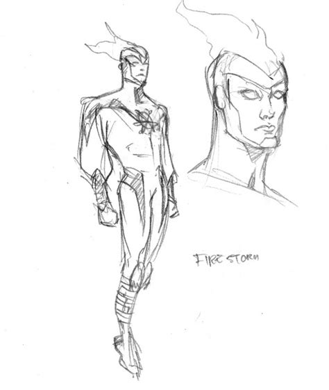 Firestorm was among the myriad planned guest stars in cartoon network's justice league unlimited animated series. Firestorm Re-Design Sketch - Comic Art Community GALLERY ...